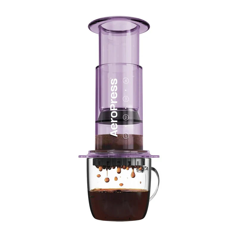 Aeropress® Coffee 1-4 cups Clear Purple