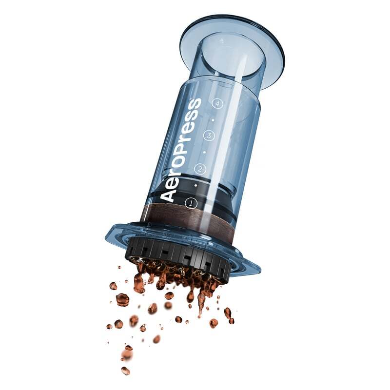 Aeropress® Coffee 1-4 cups Clear Blue