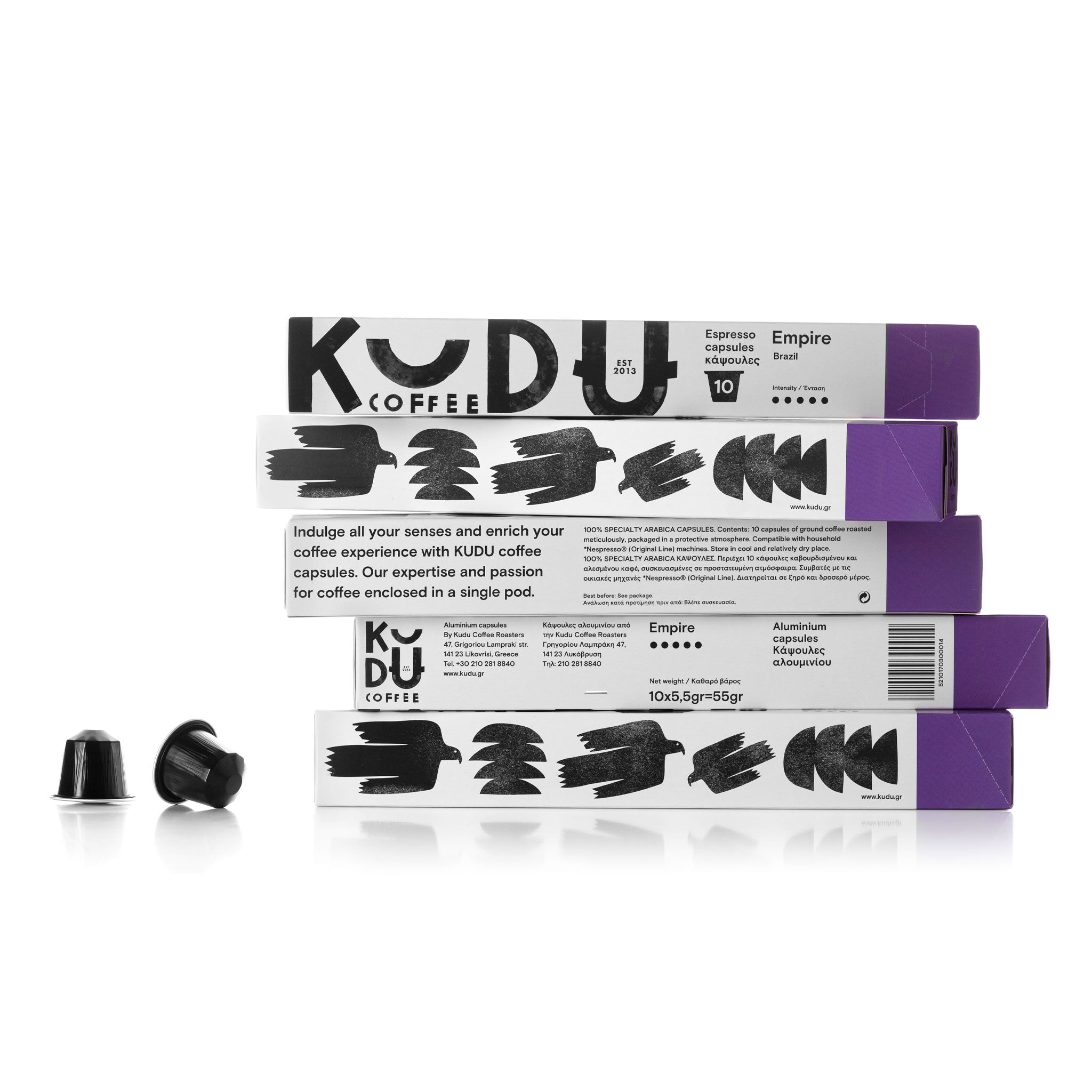Aluminum capsules