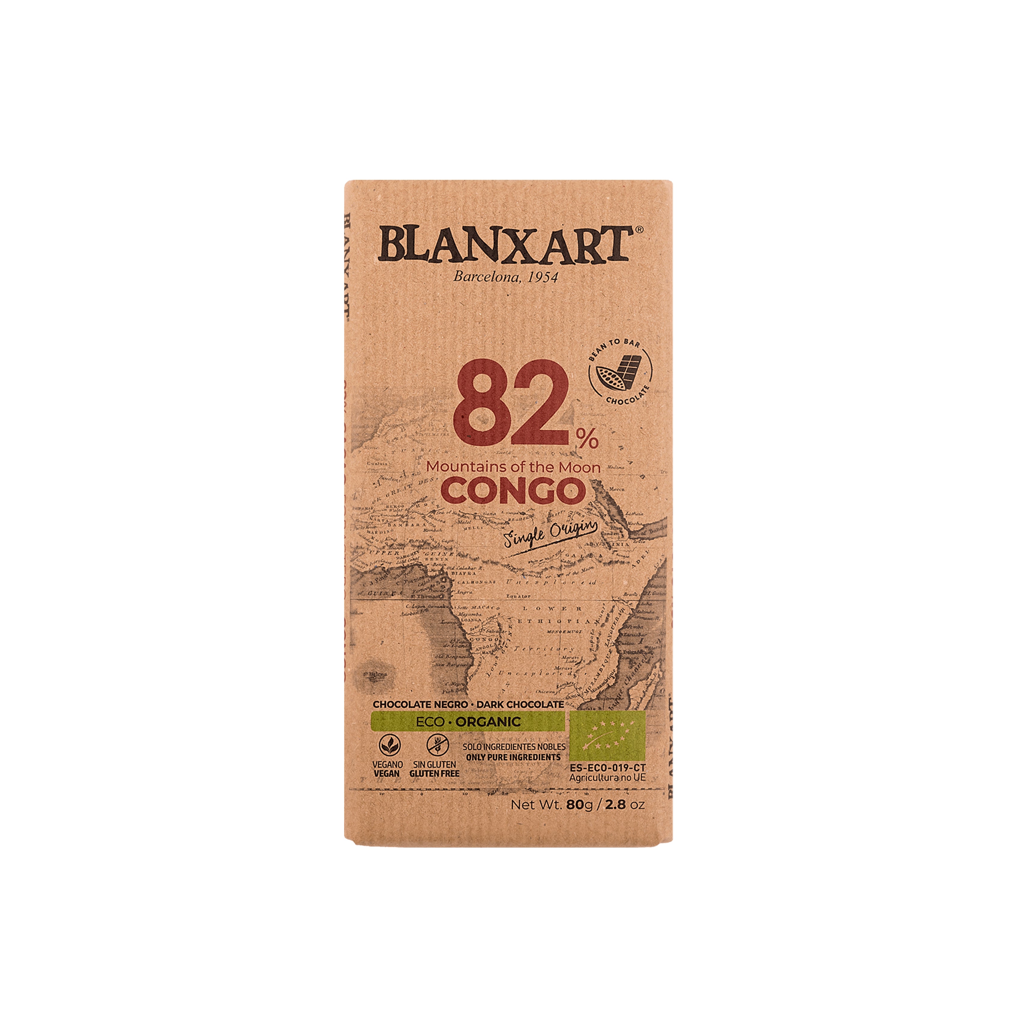 Blanxart Congo 82% Eco 80 gr