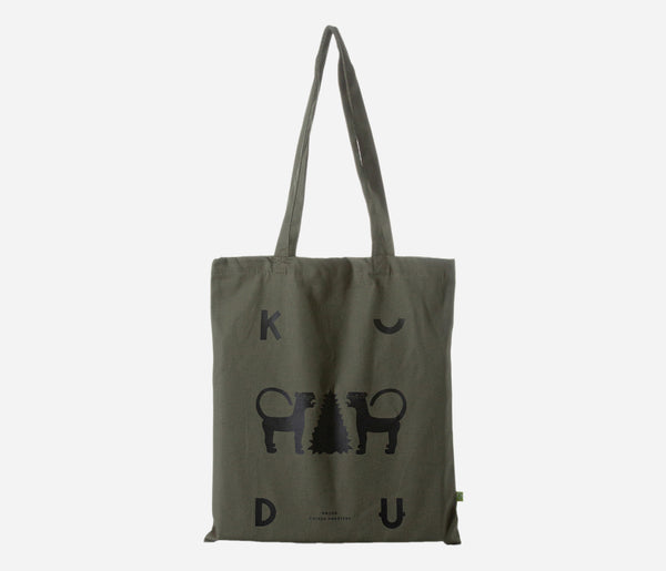 KUDU Coffee: Olive Green Tote Bag