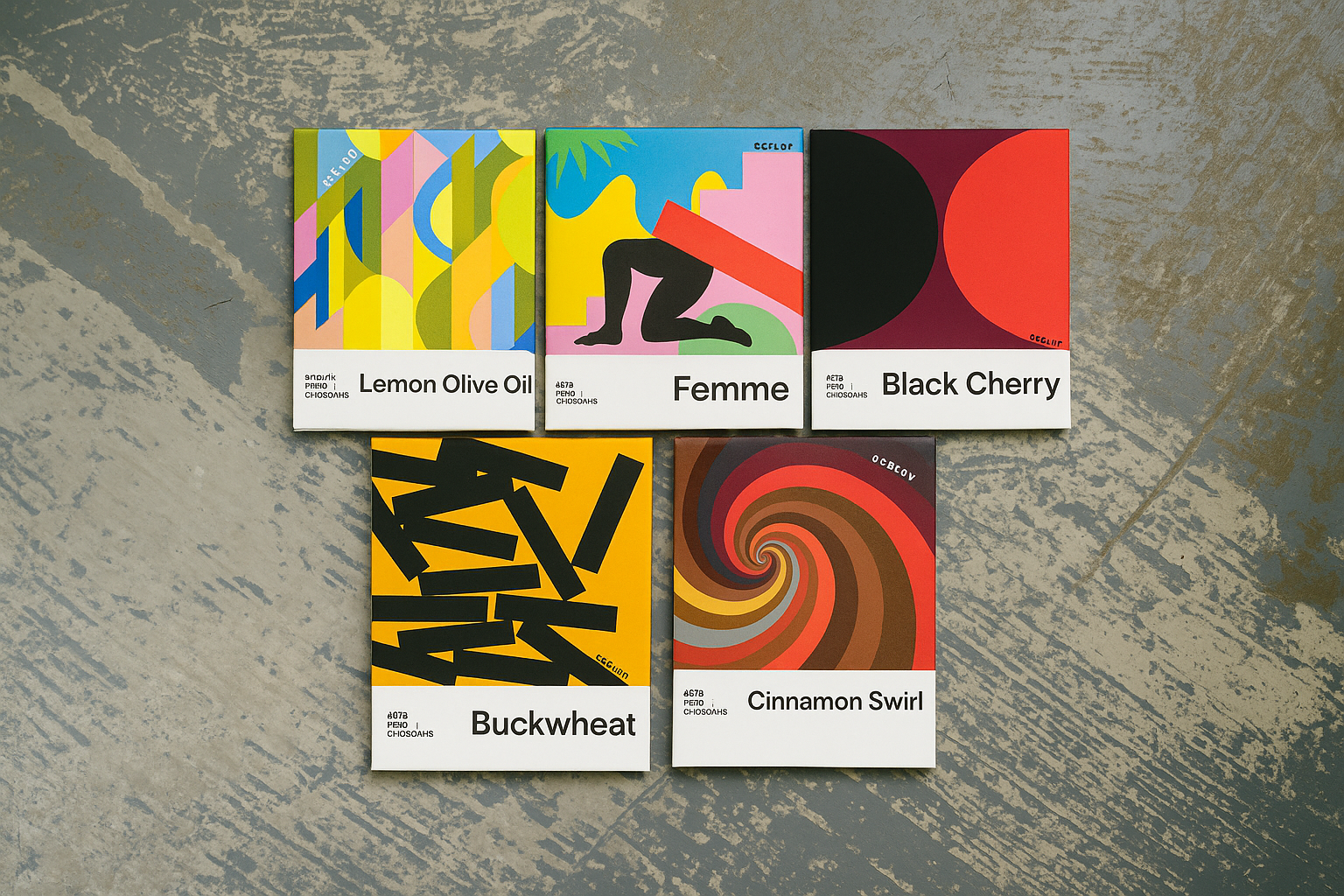 Chocolate tasting pack