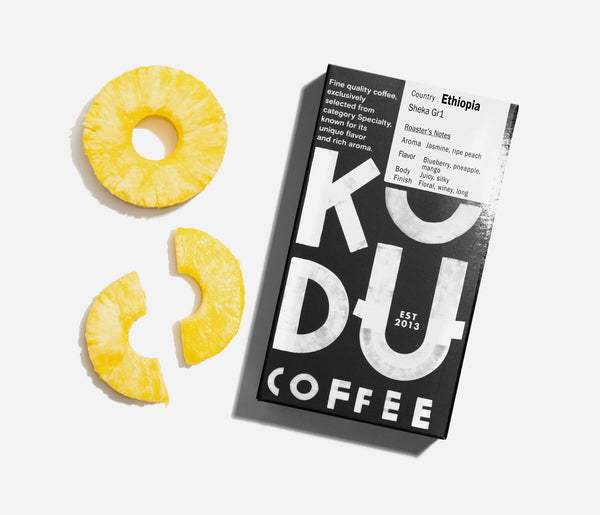 KUDU Coffee: Ethiopia Sheka Gr1 (200g)