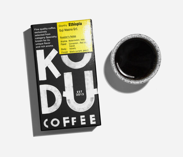 KUDU Coffee: Ethiopia Guji Masina Gr1 (200g)