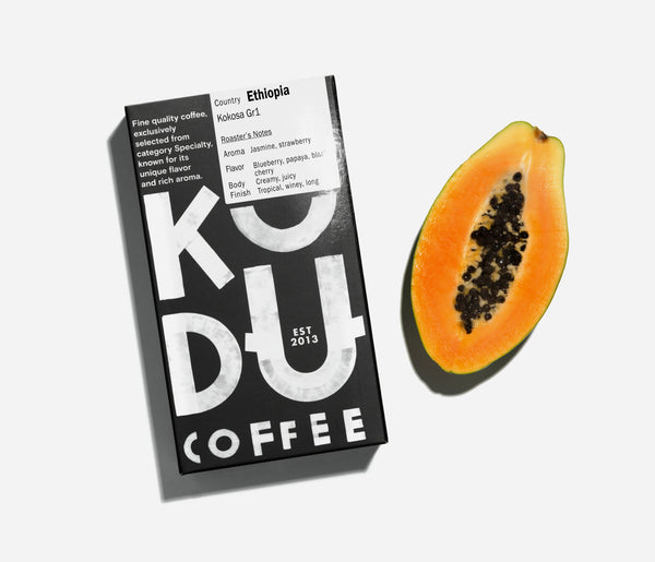 KUDU Coffee: Ethiopia Kokosa Gr1 (200g)