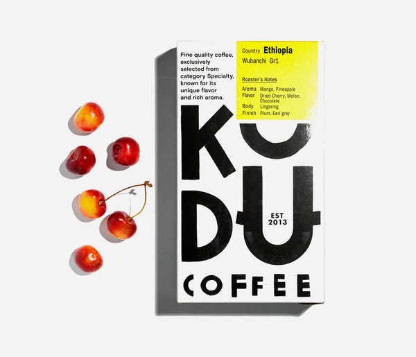 KUDU Coffee: Ethiopia Wubanchi Gr1 (250g)