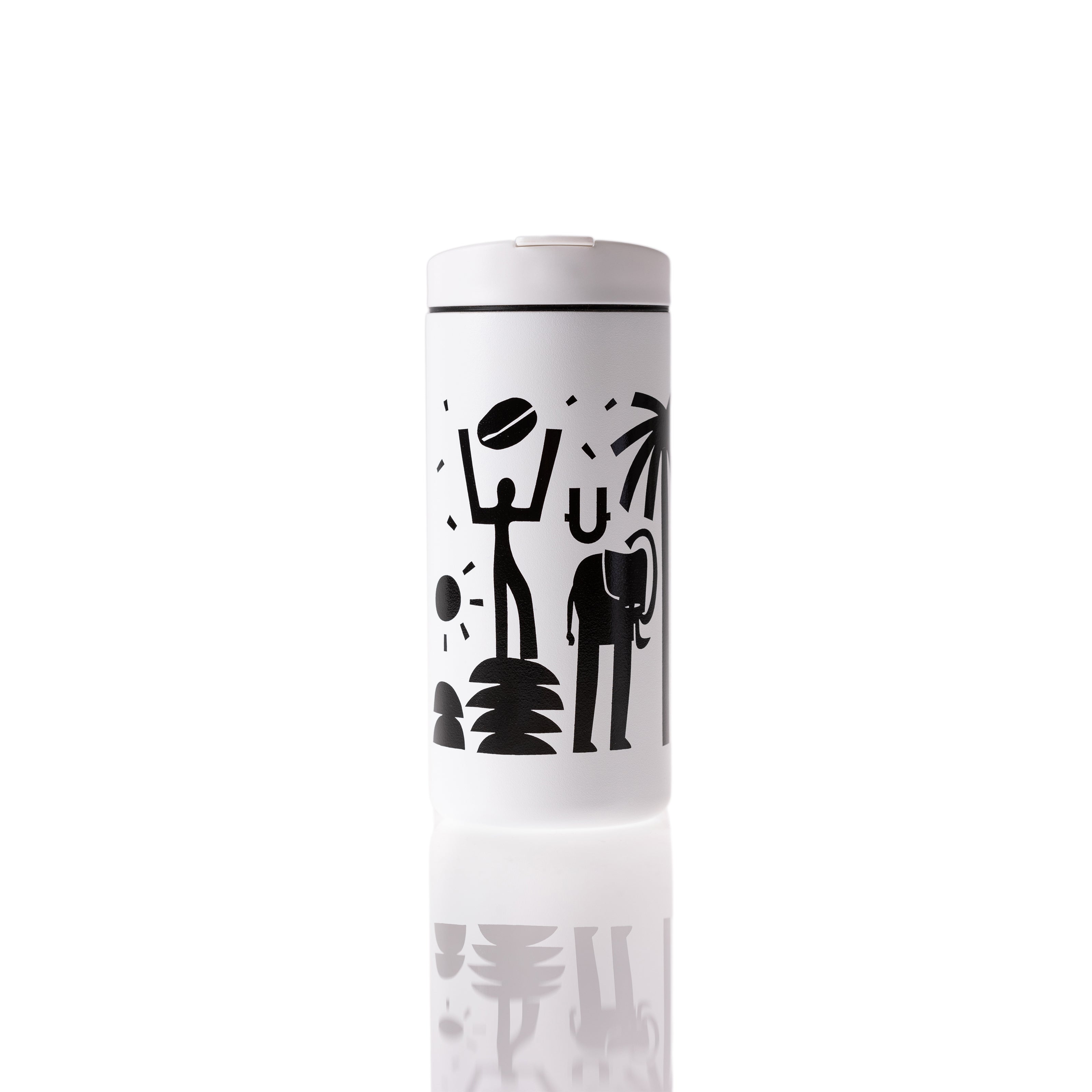 MiiR Kudu Flip Traveler - White 12oz / 350ml