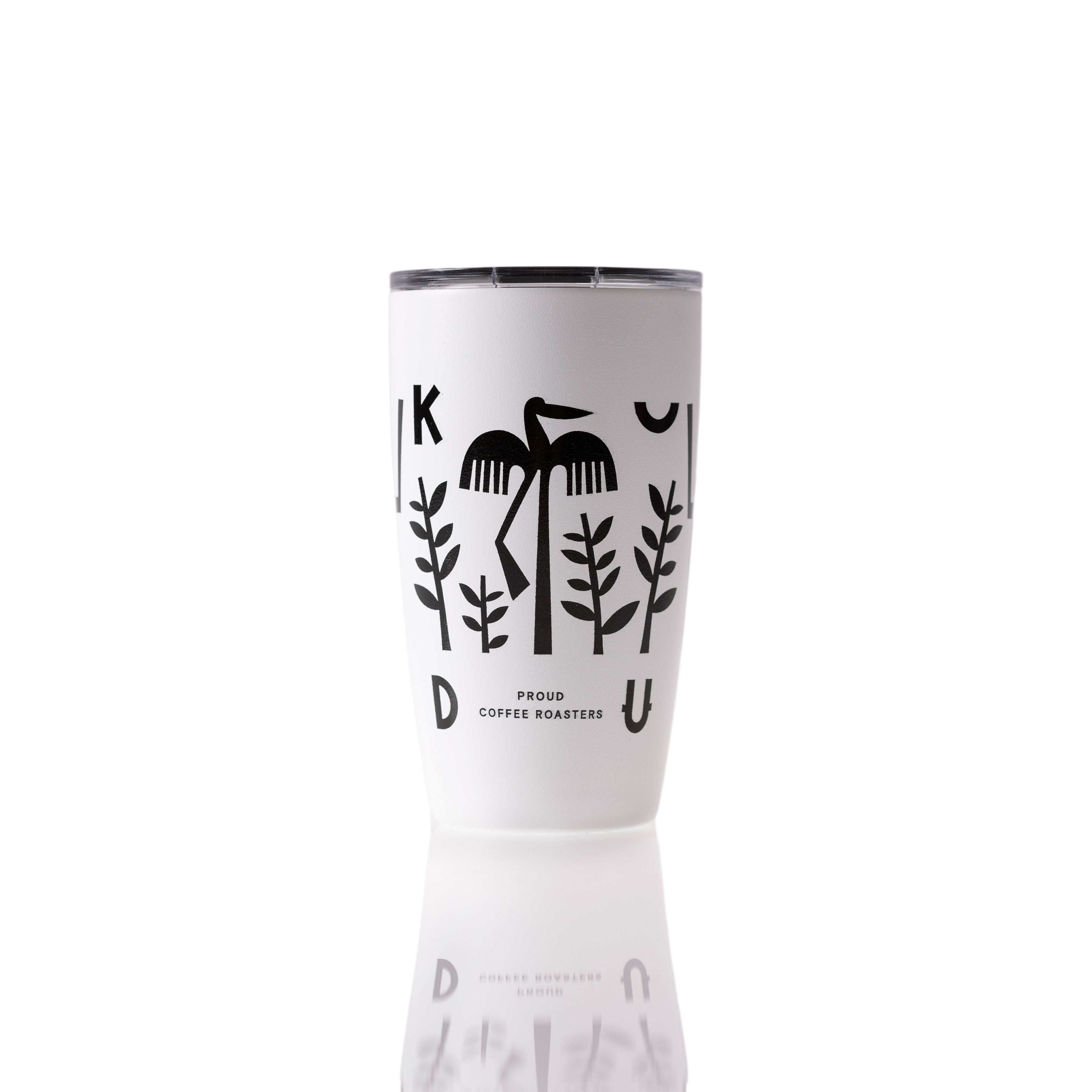 MiiR Kudu Tumbler - White -  Slide Lid 8oz / 240ml