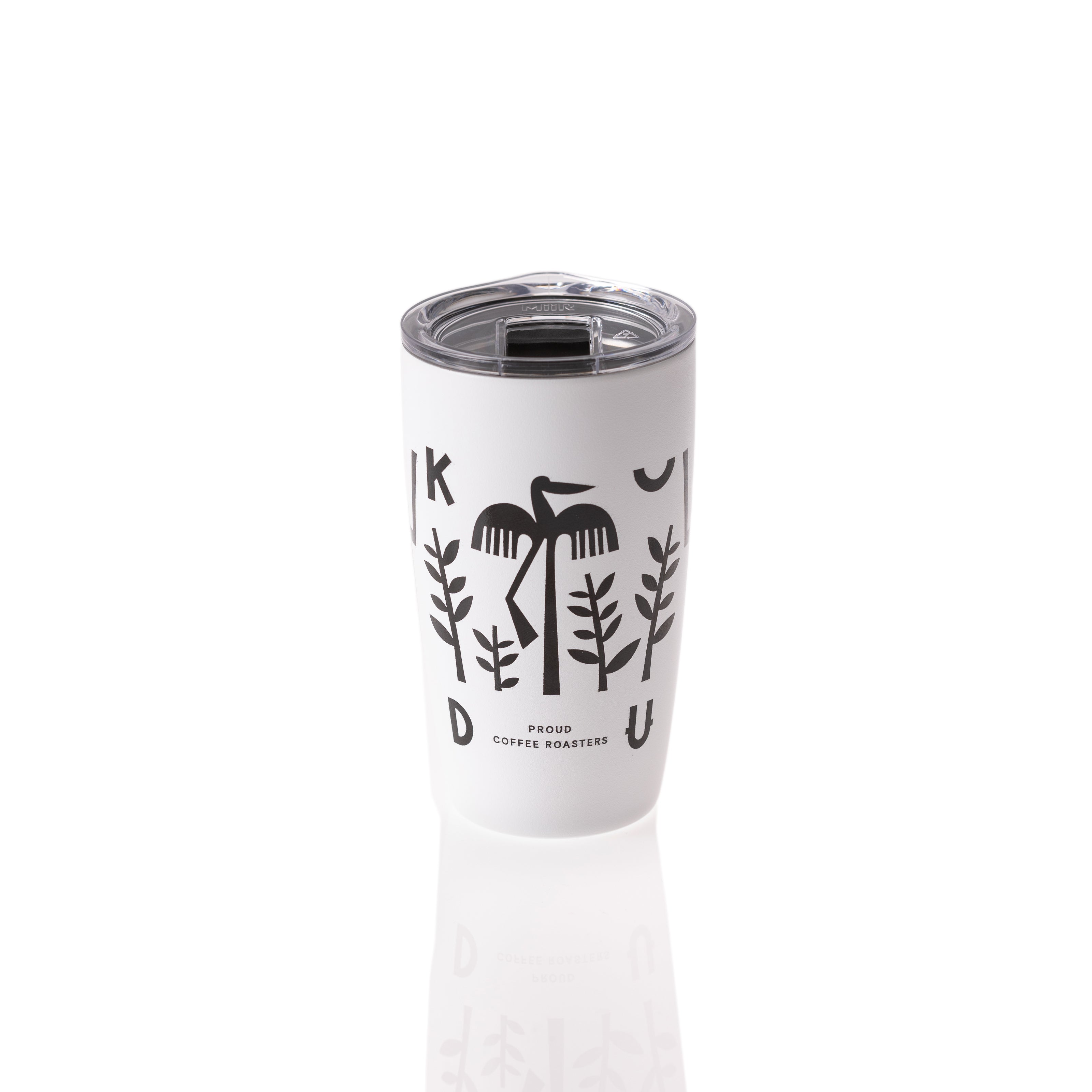 MiiR Kudu Tumbler - White -  Slide Lid 8oz / 240ml