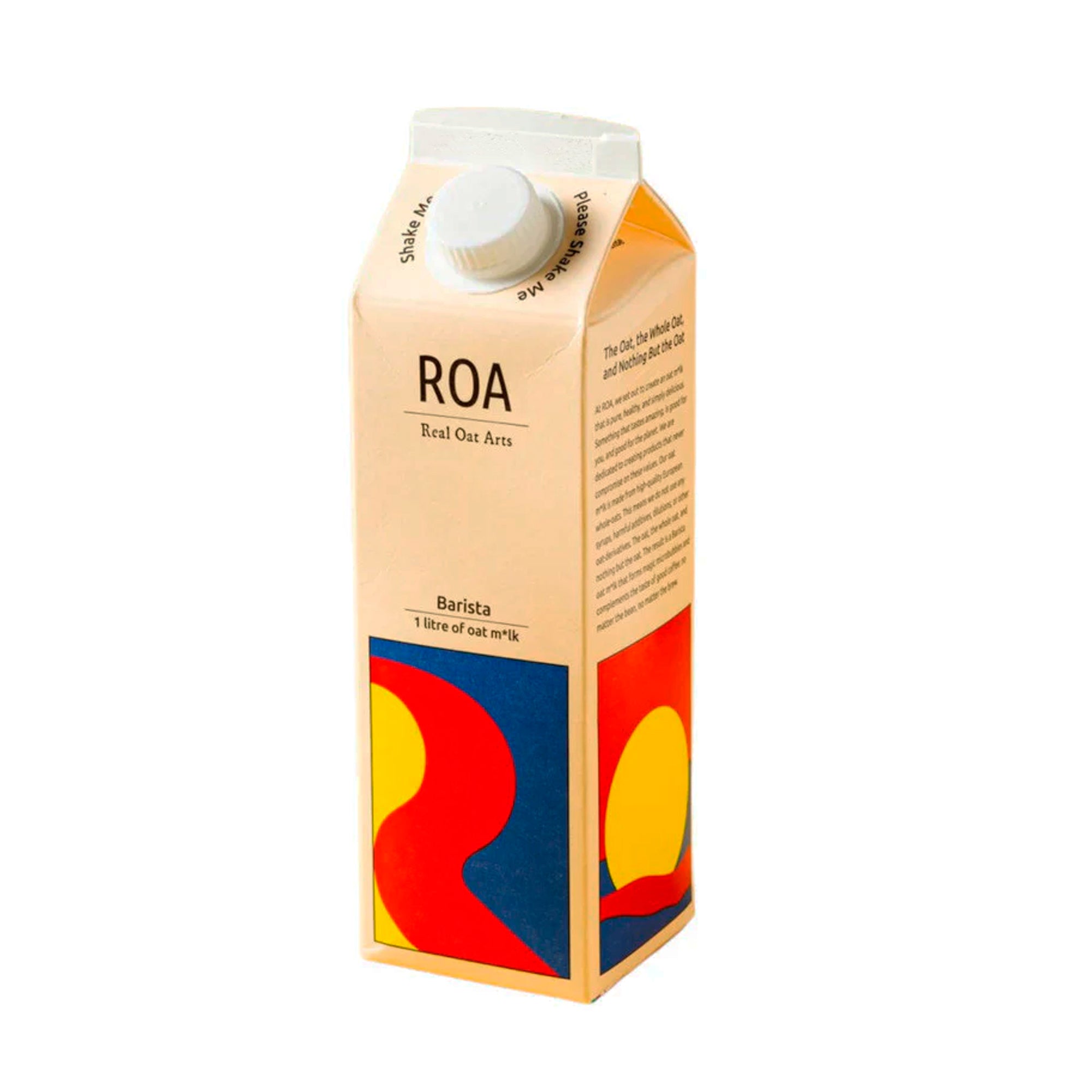 ROA (Real Oat Arts) Barista Oatmilk 1Lt