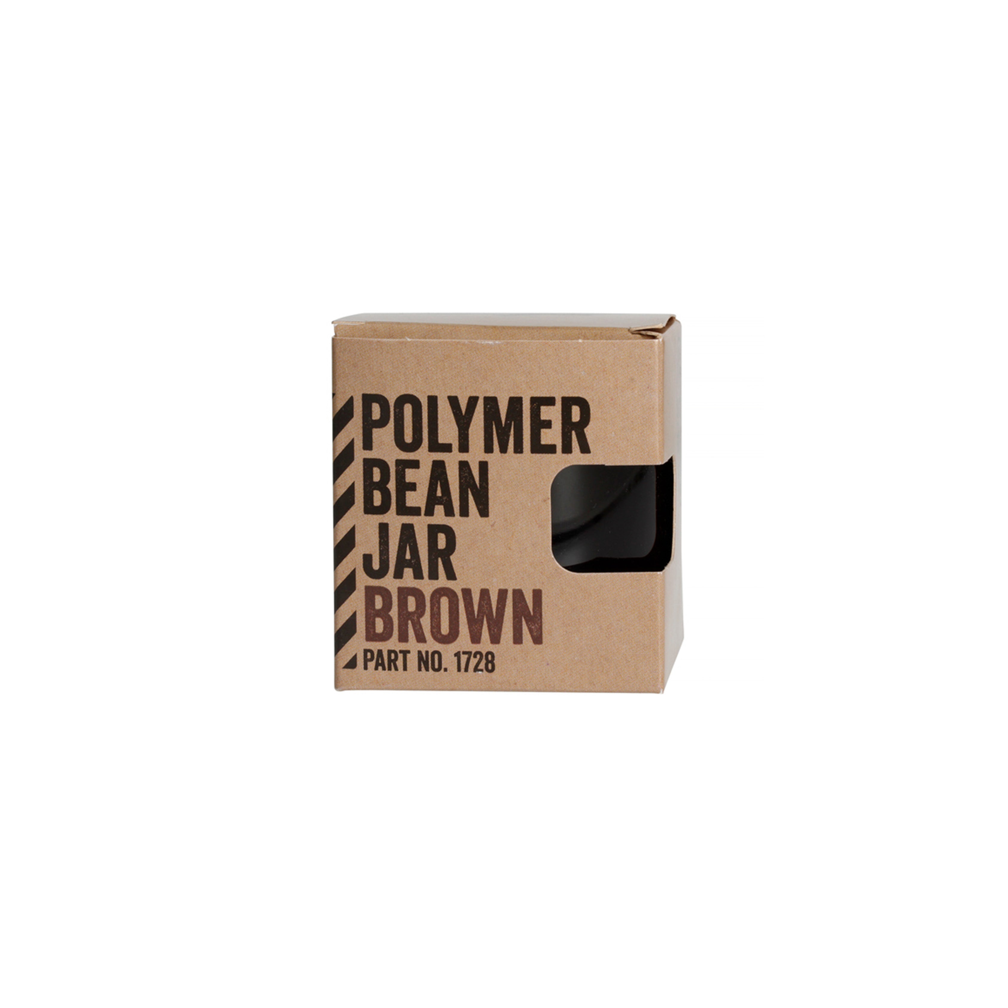 Comandante Polymer Bean Jar & Lid - Brown