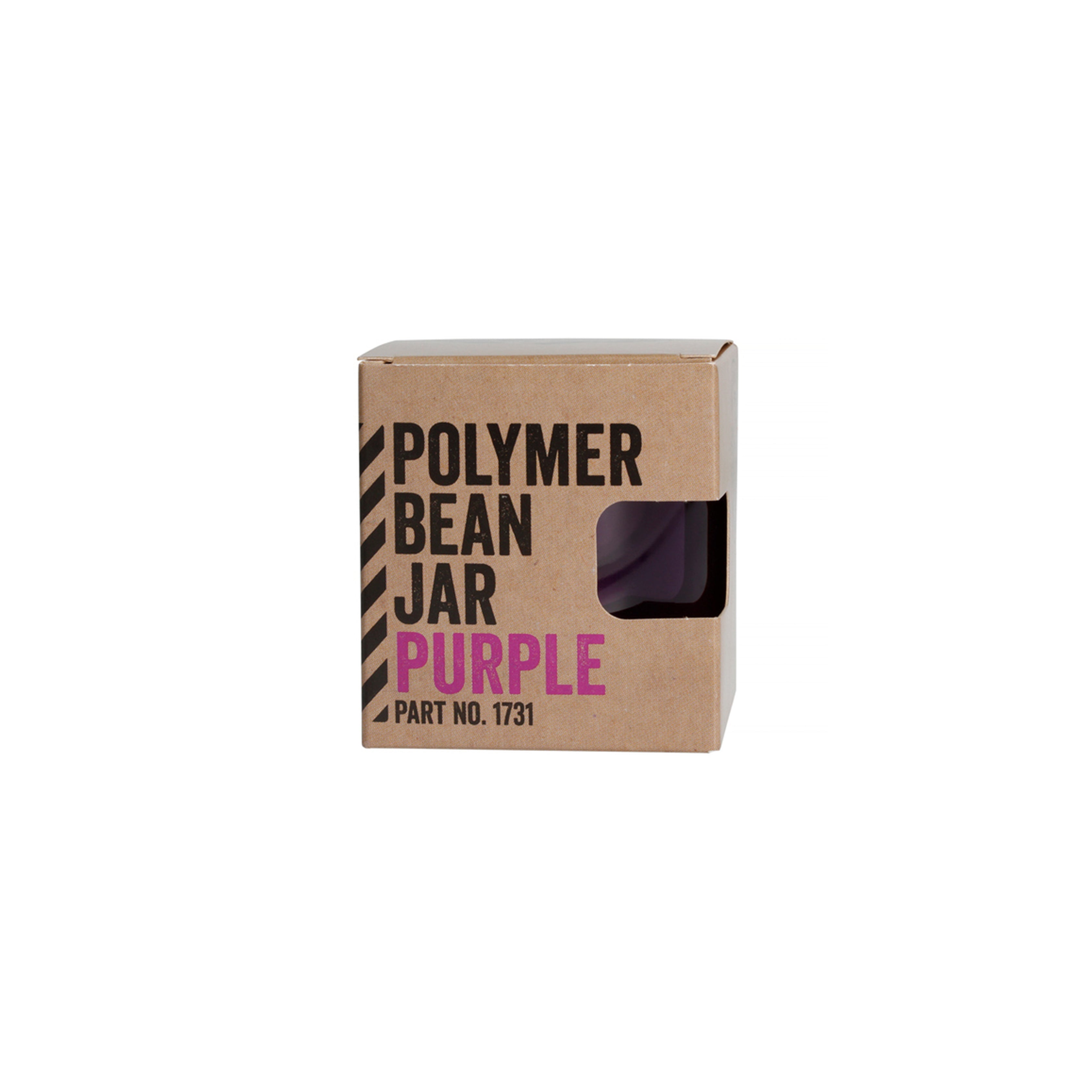 Comandante Polymer Bean Jar & Lid - Purple
