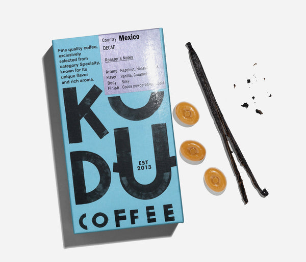 KUDU Coffee: Decaf Mexico 100% Arabica Coffee (250g)