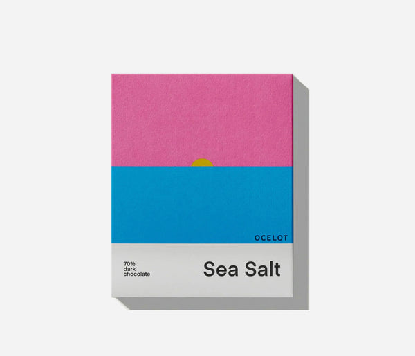 KUDU Coffee: Sea Salt 70% Dark 70g Organic