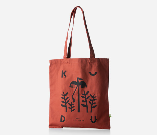 KUDU Coffee: Orange Rust Tote Bag