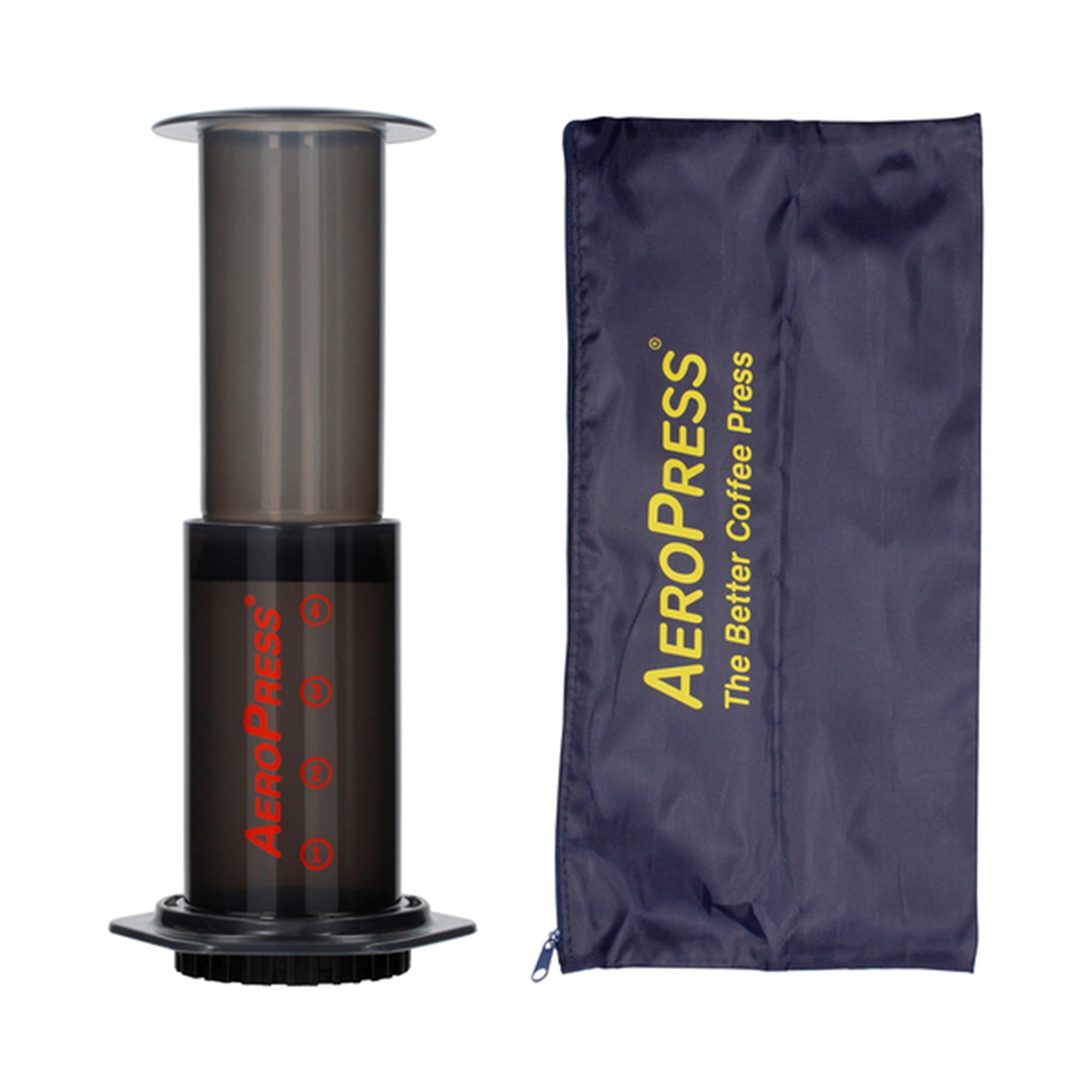 Aeropress® Coffee 1-4 cups (Set with a carrying bag)