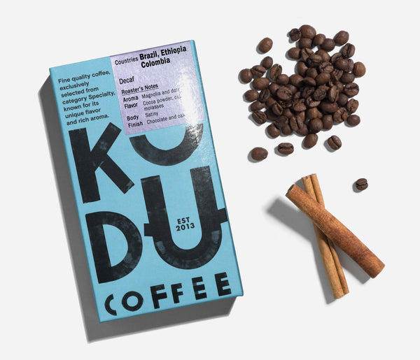 KUDU Coffee: Decaf 100% Arabica Coffee (250g)