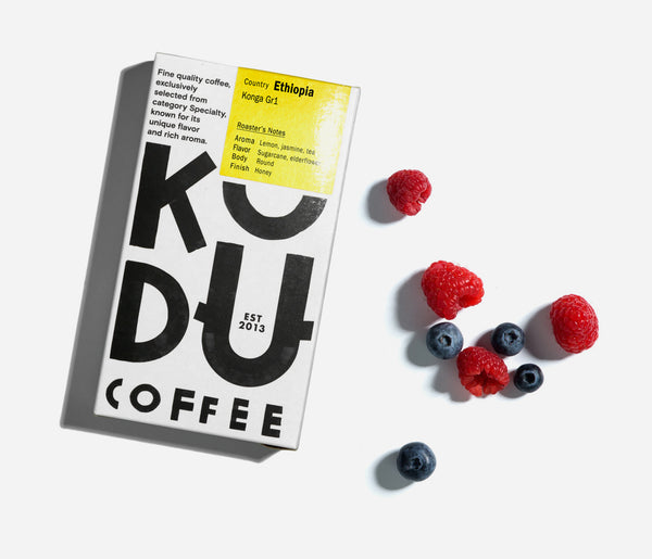 KUDU Coffee: Ethiopia Konga GR1 (250g)