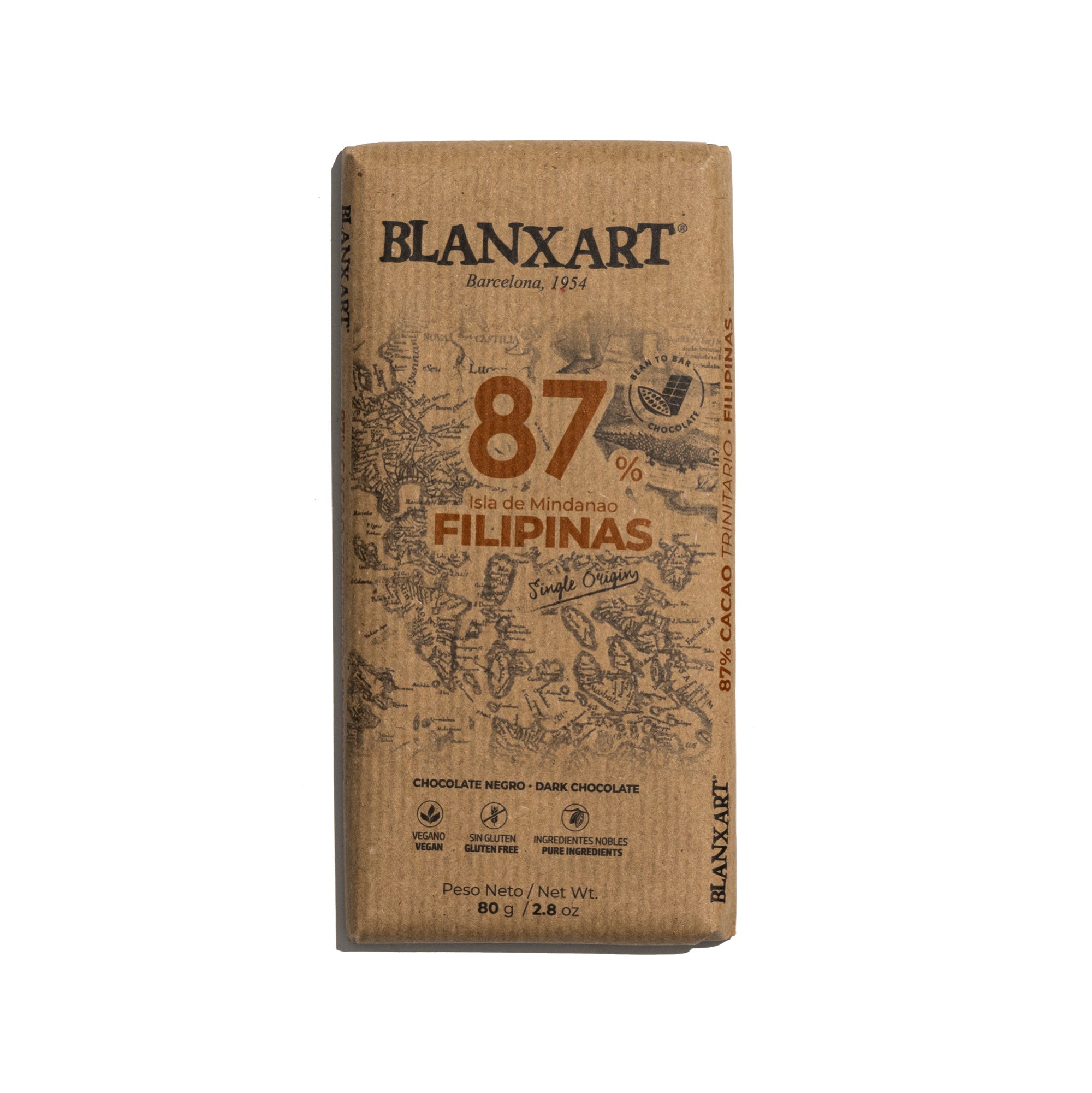 Blanxart Filipinas 87% 80 gr