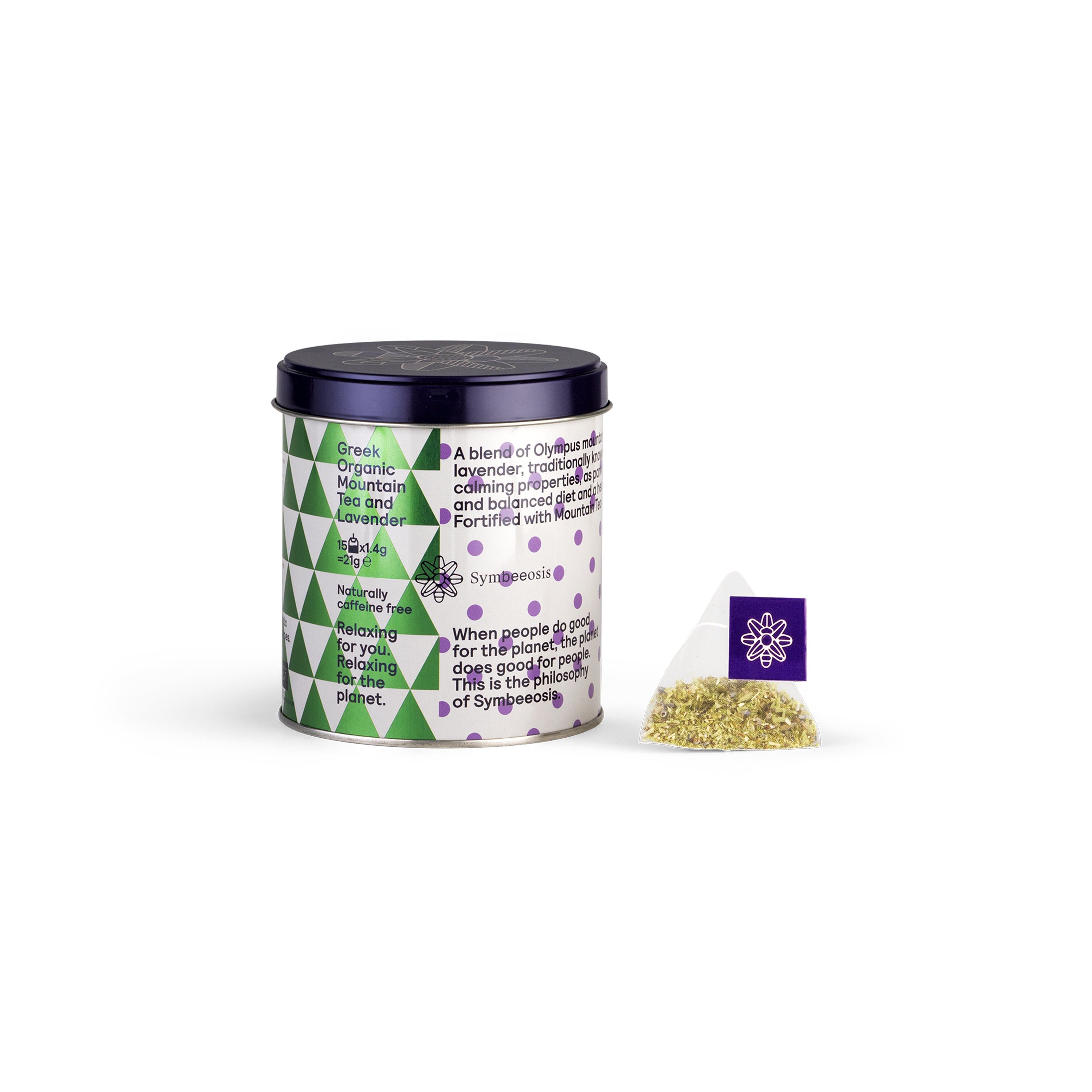 Greek Organic Mountain Tea & Lavender 15τμχ