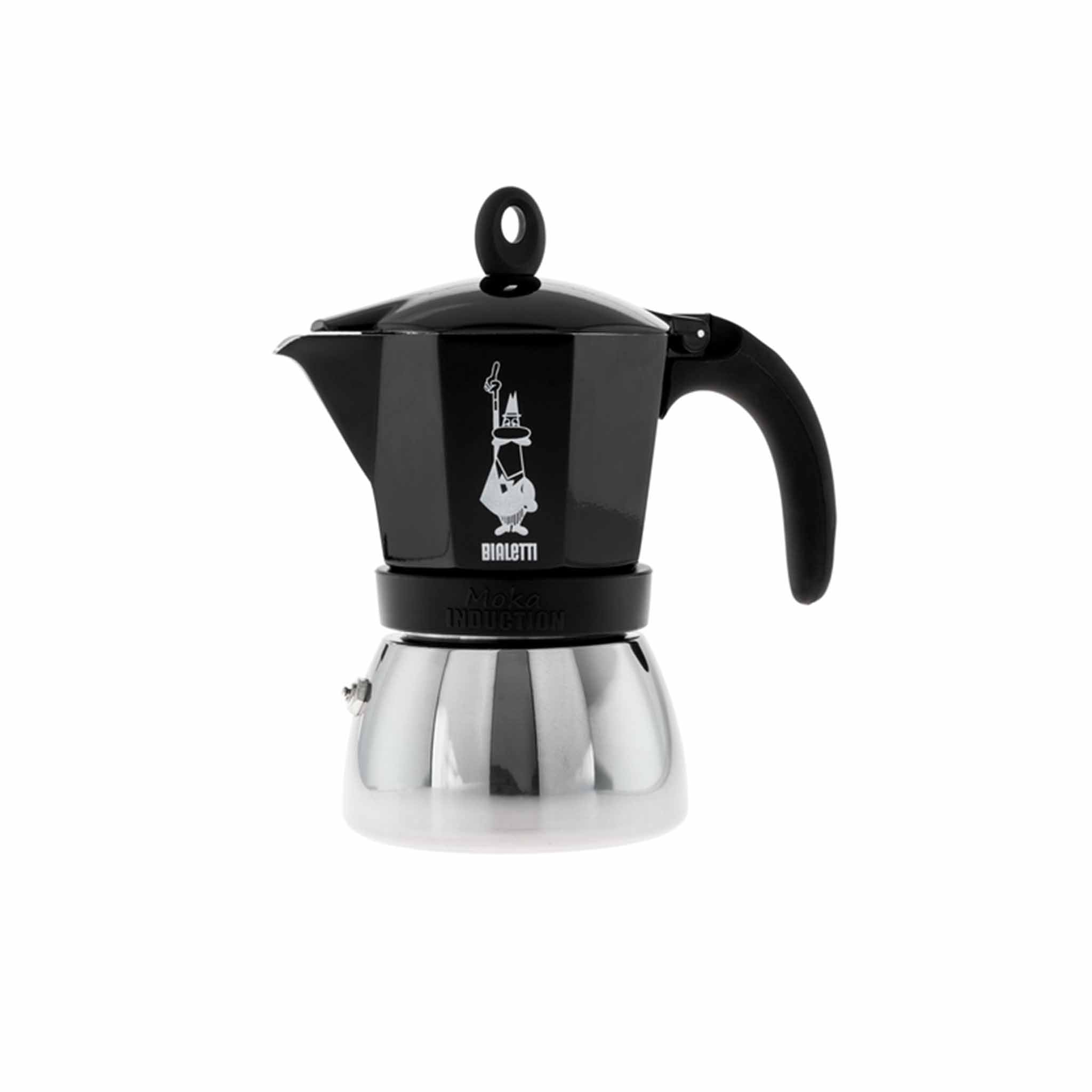 Bialetti Moka Induction 6tz Black